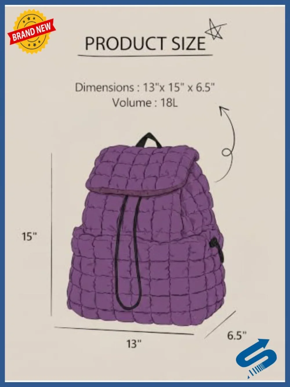 N/A chic quilted